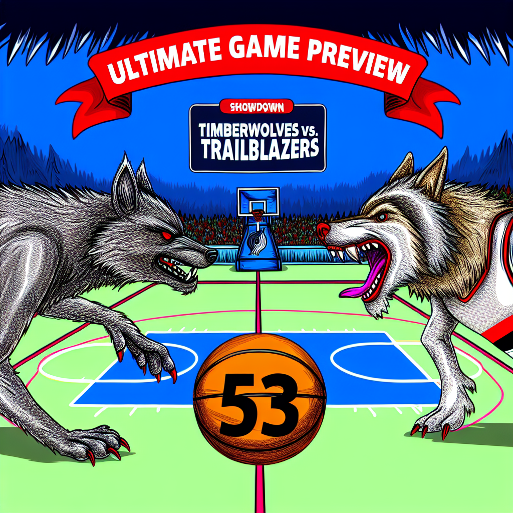 "Ultimate Game Preview: Timberwolves vs. Trailblazers Showdown #53"