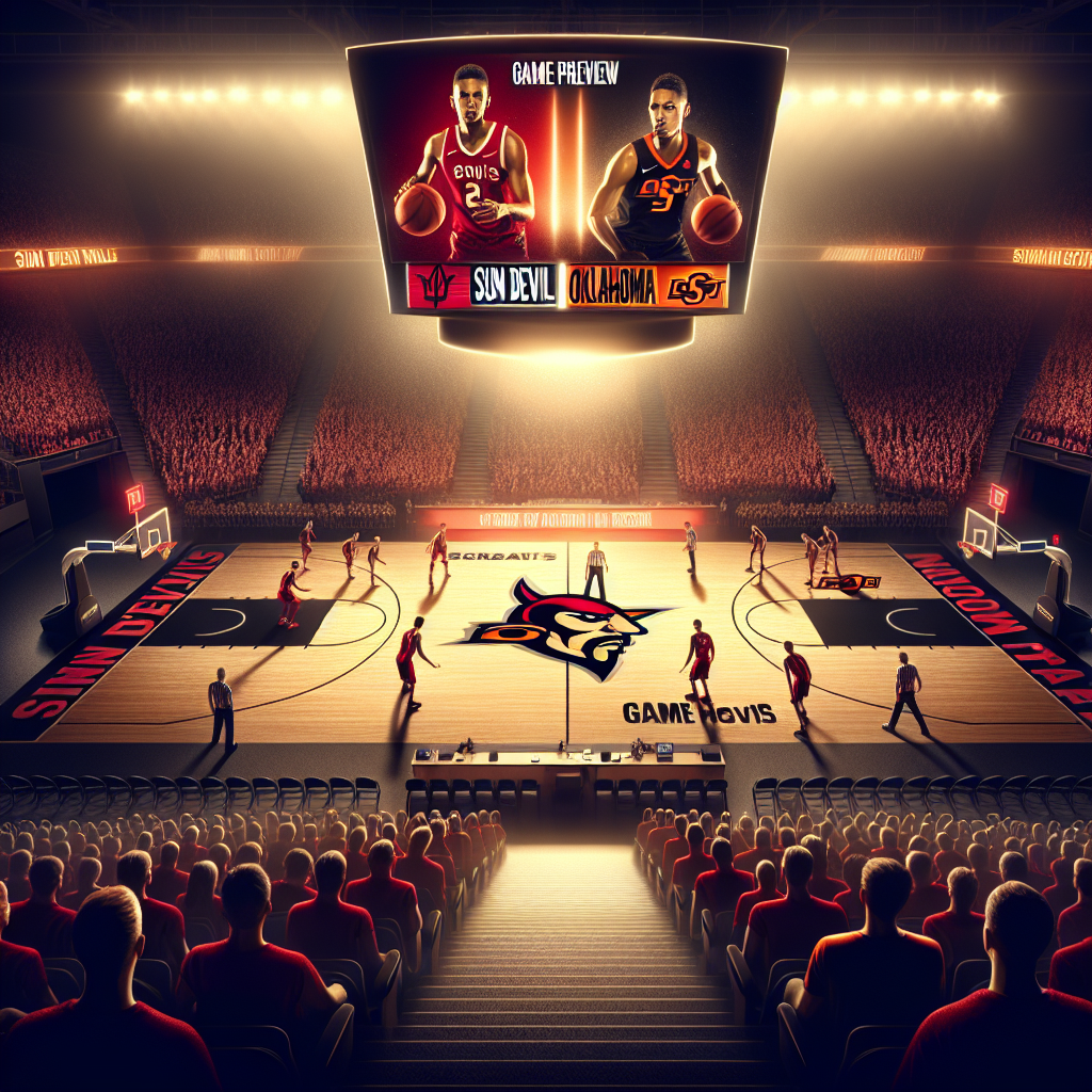 "Game Preview: Sun Devil Men’s Hoops Showdown at Oklahoma State"