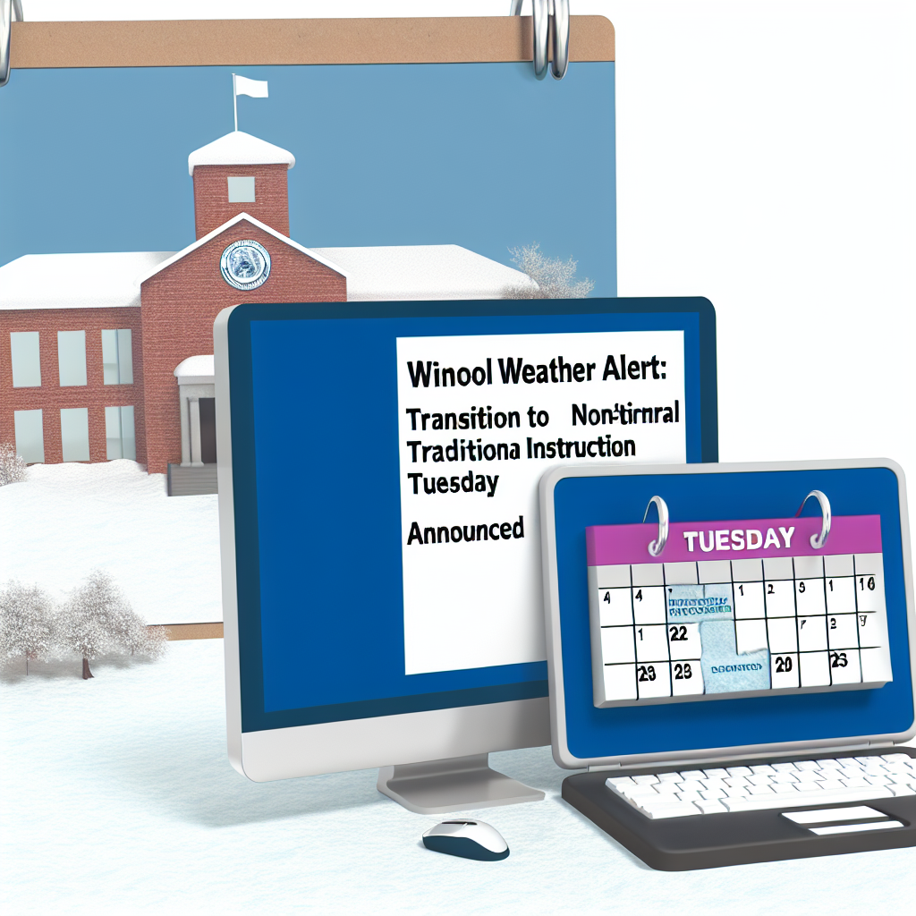 "JCPS Winter Weather Alert: Transition to NTI Tuesday Announced"