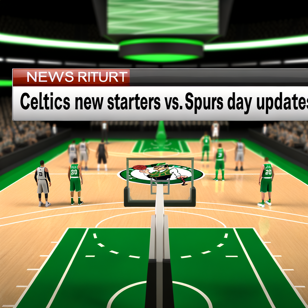 "Celtics Injury Report: 2 New Starters vs. Spurs – Game Day Updates"