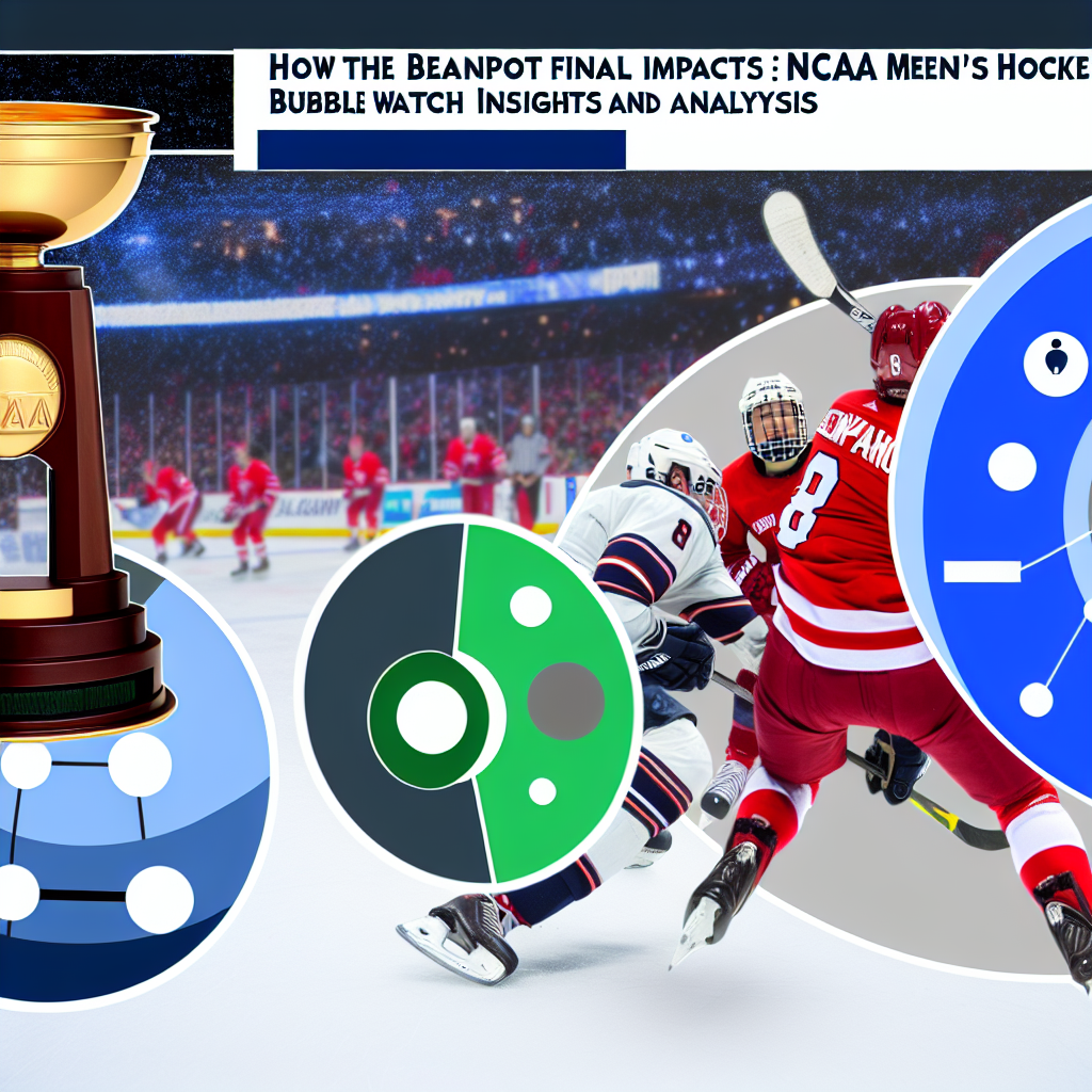 "How the Beanpot Final Impacts NCAA Men's Hockey Bubble Watch: Insights and Analysis"