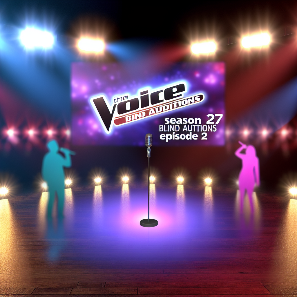 "Watch ‘The Voice’ Season 27 Blind Auditions Episode 2 For Free: Ultimate Guide"